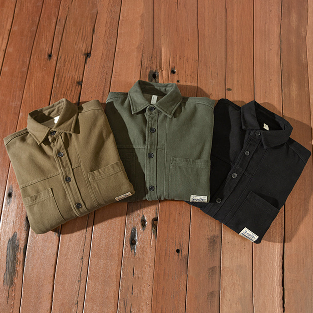 Solan – Fleece Cargo Overshirt