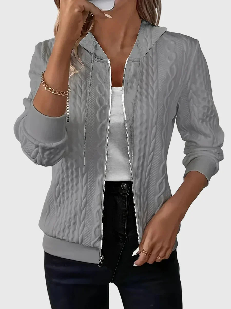 Lena™ - Hoodie with zipper