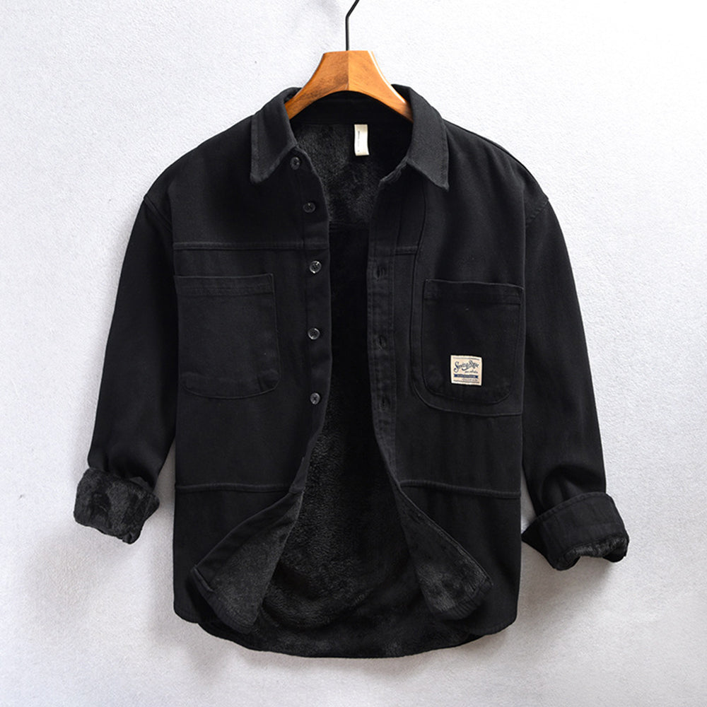 Solan – Fleece Cargo Overshirt