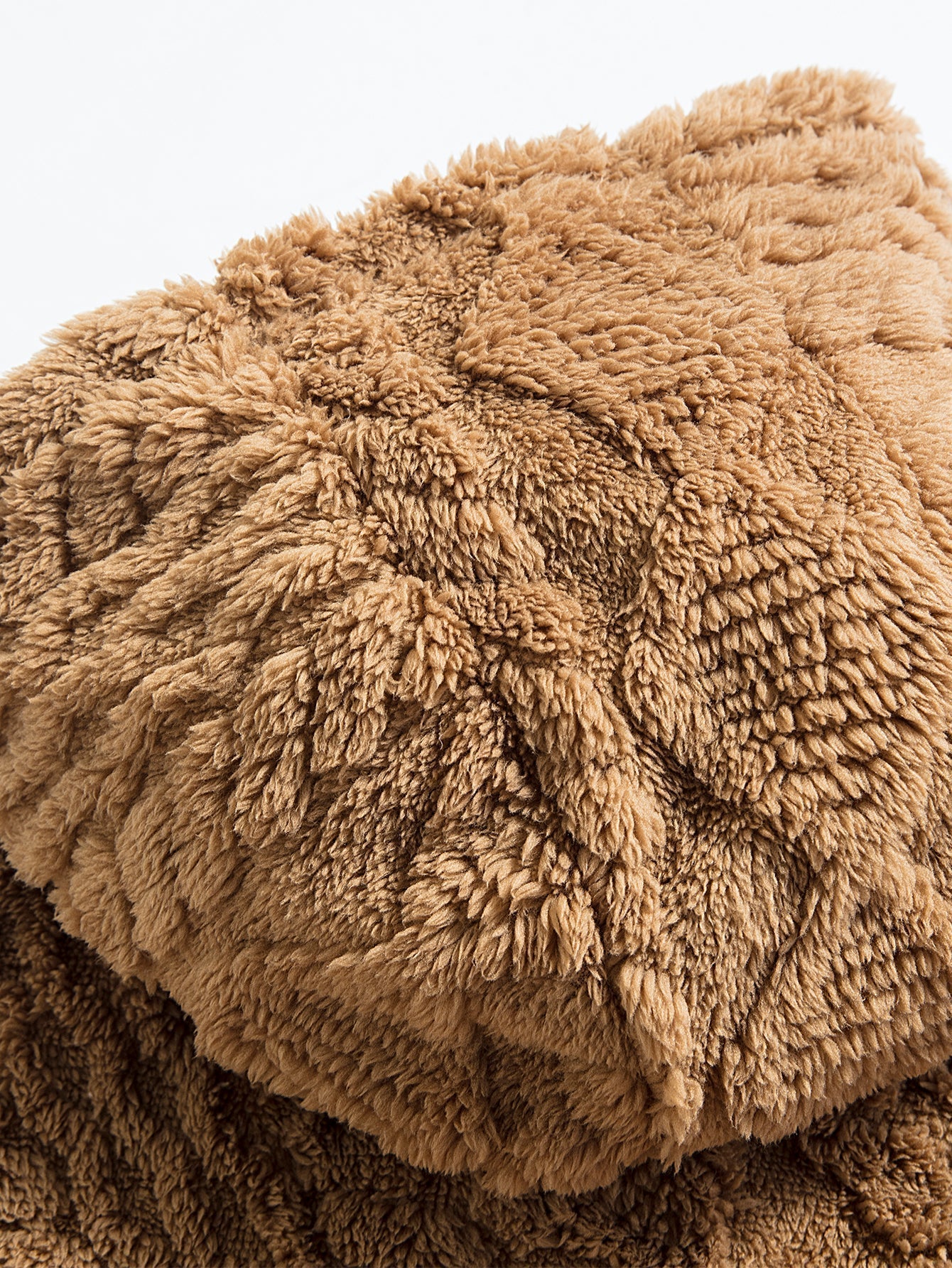 Velinor Jacquard Teddy Hoodie