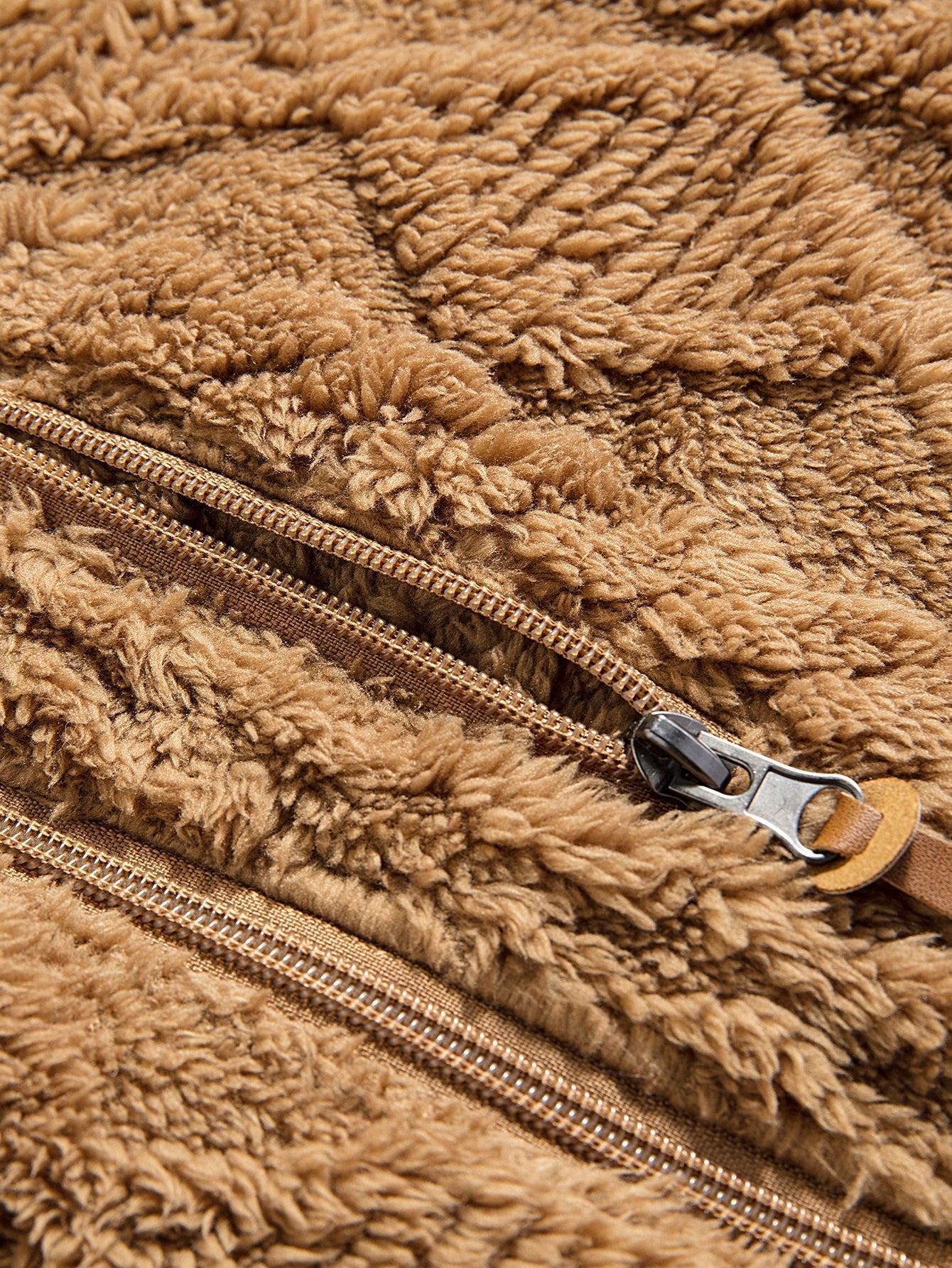 Velinor Jacquard Teddy Hoodie