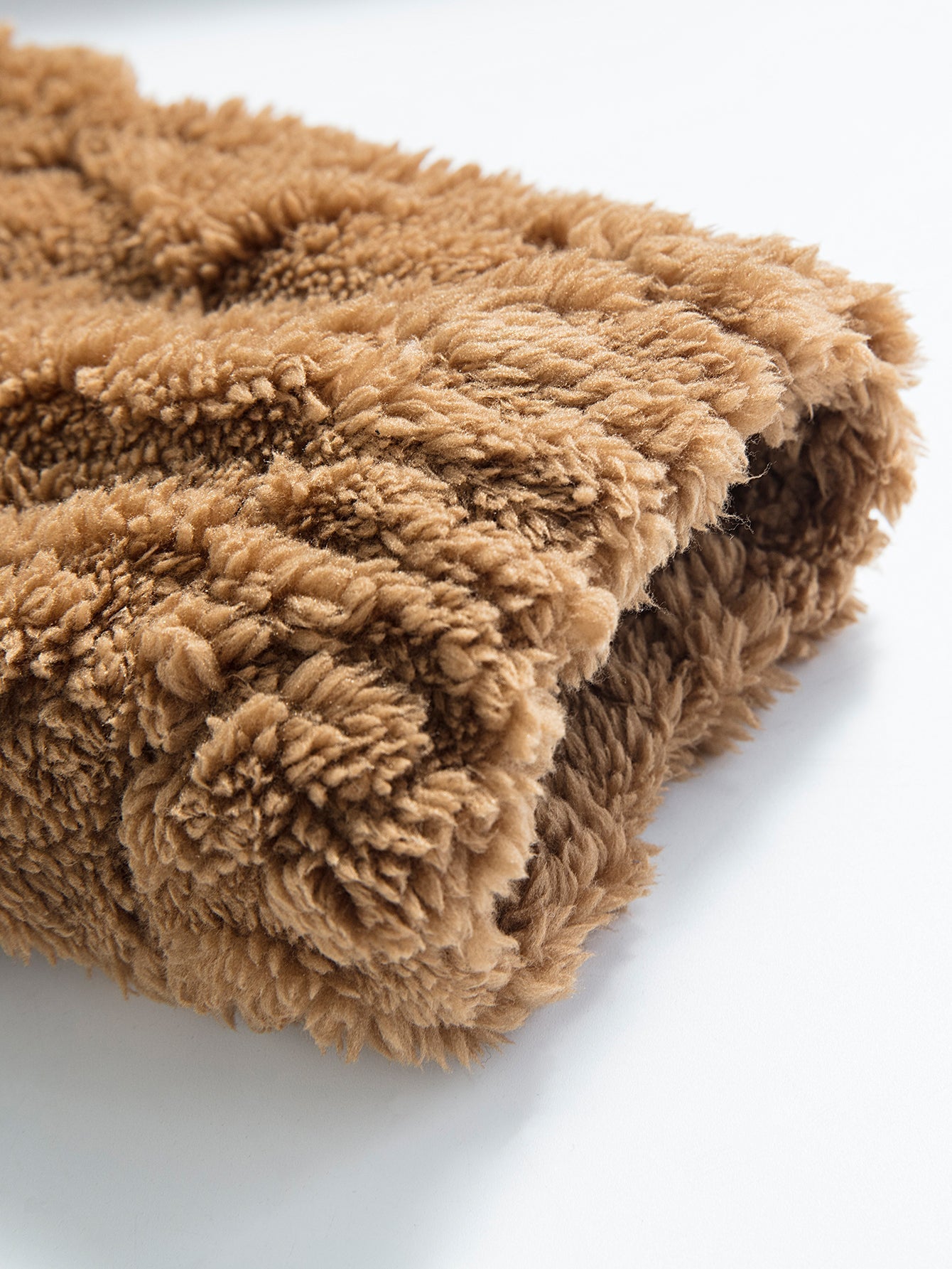 Velinor Jacquard Teddy Hoodie