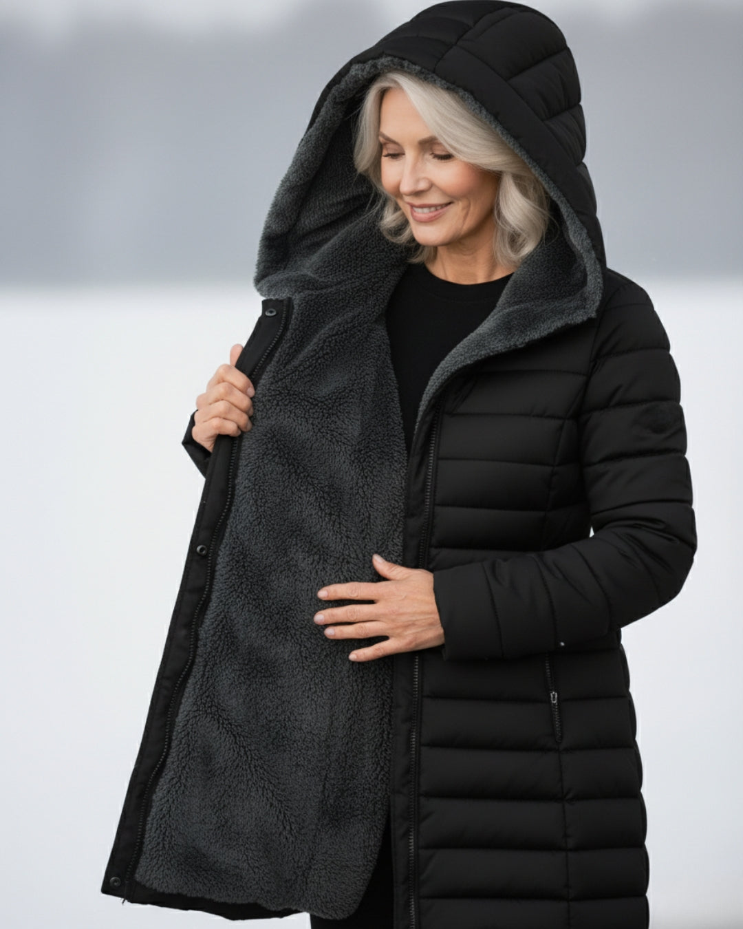 Kefi | Fleece Lined Puffer Coat