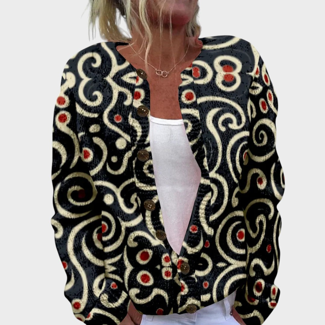 Scarlett™ | Women's Floral Autumn Cardigan