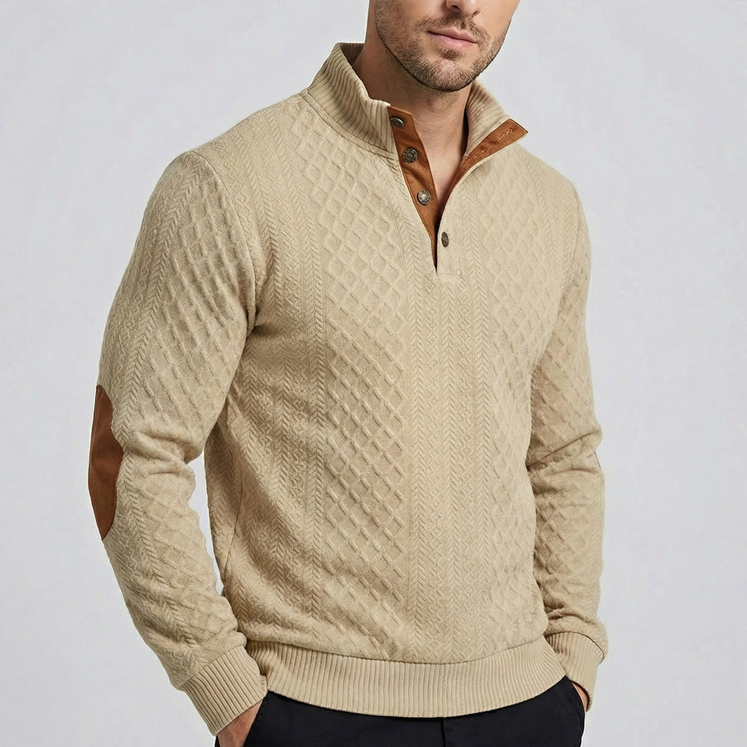 Langston - Classic High Collar Pullover