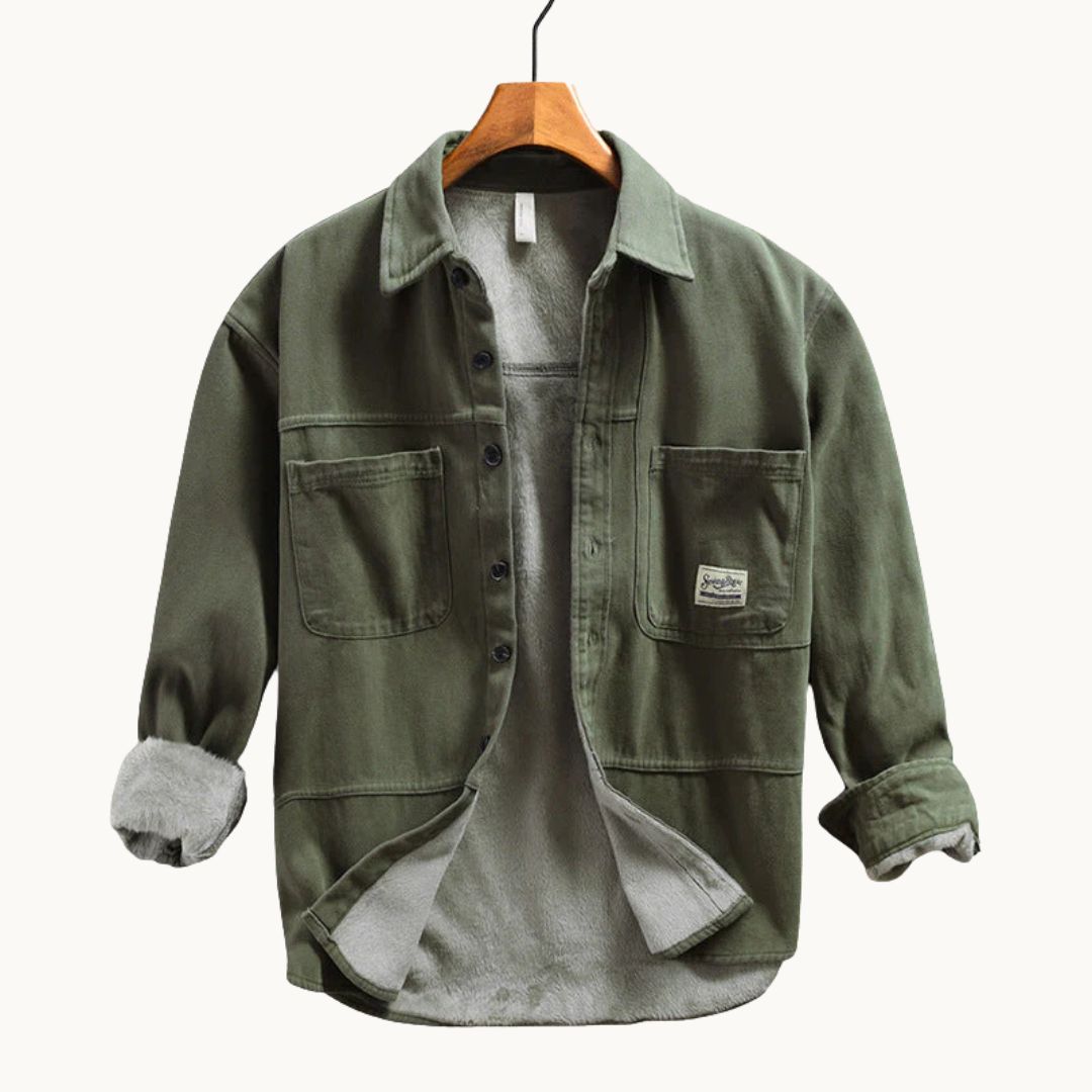 Solan – Fleece Cargo Overshirt