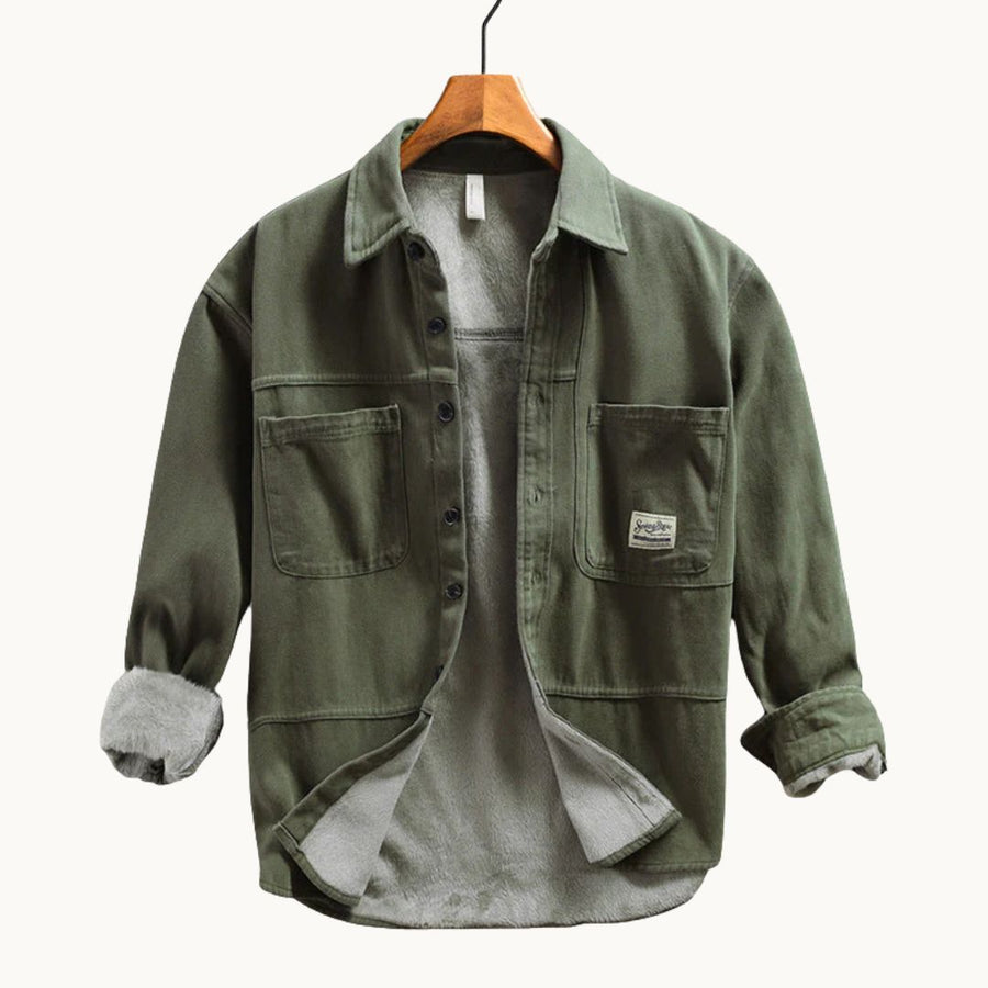 Solan – Fleece Cargo Overshirt