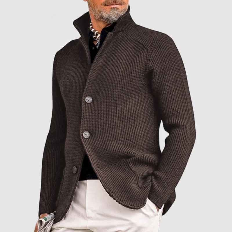 Oscar | Trendy Knitted Men's Vest with Pockets