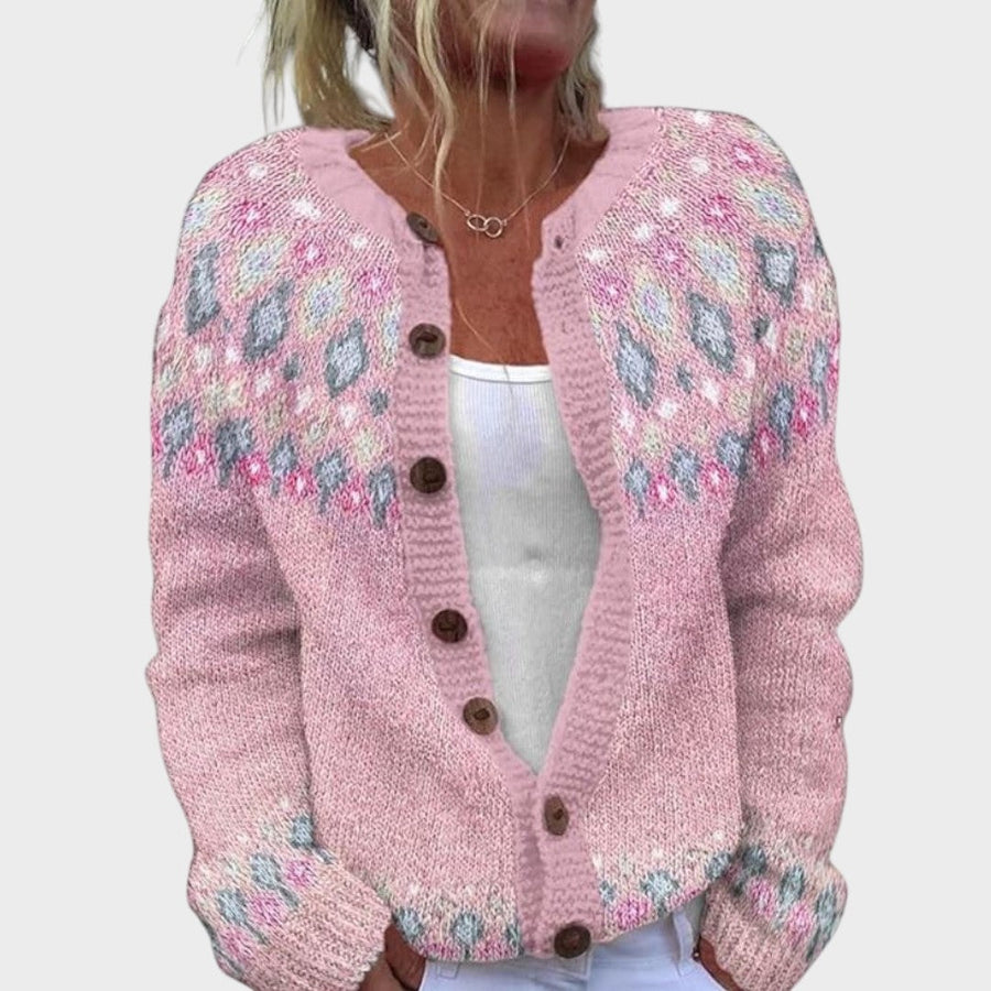 Chloe™ | Women's Floral Autumn Cardigan