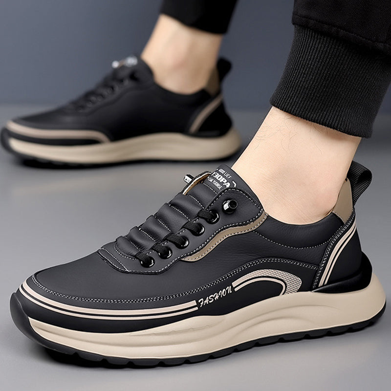 Men's Orthopaedic Slip-On Shoes – Leather Comfort