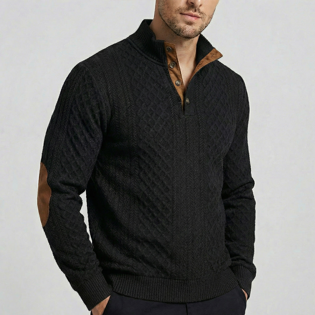 Langston - Classic High Collar Pullover