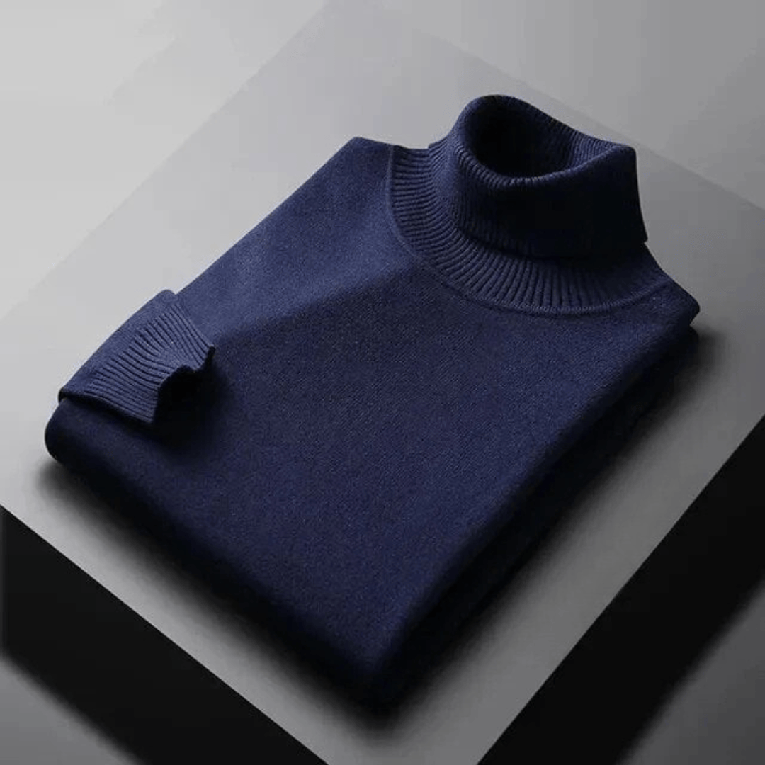 Nathan | Cashmere Turtleneck Sweater