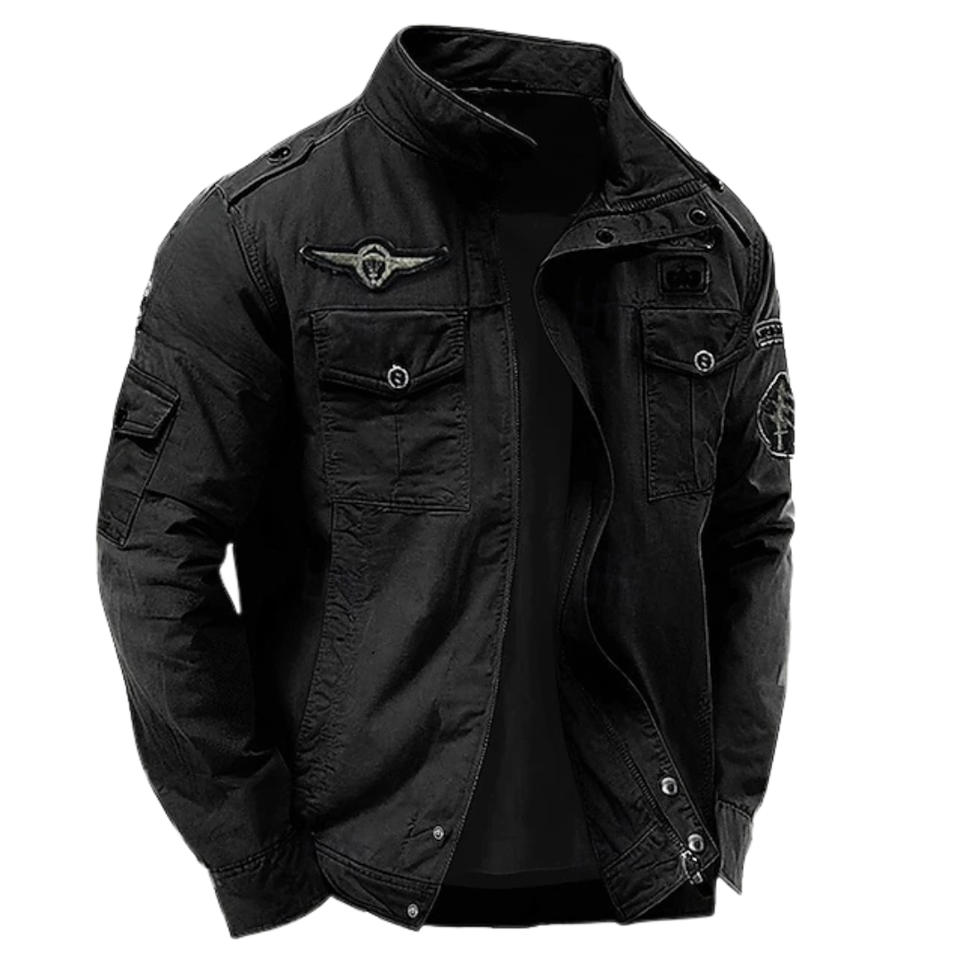 Bordeaux | Structured Military Jacket