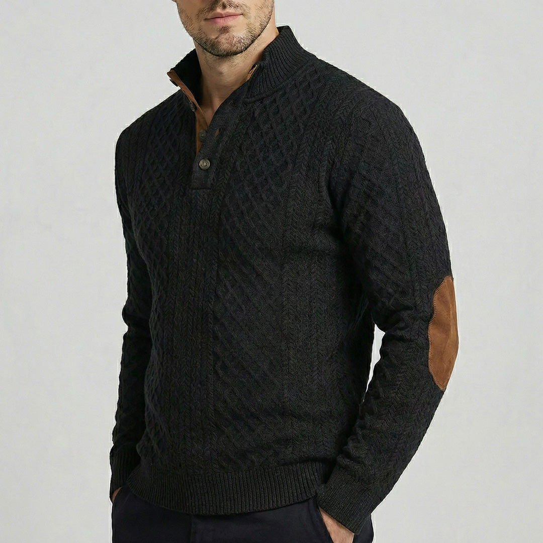 Langston - Classic High Collar Pullover