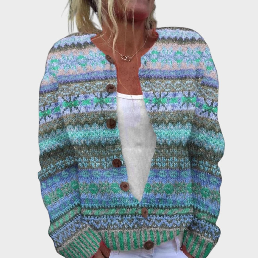 Olivia™ | Women's Floral Autumn Cardigan