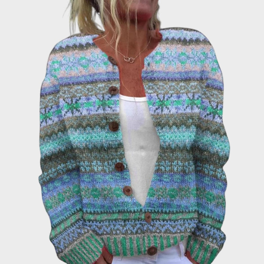 Olivia™ | Women's Floral Autumn Cardigan