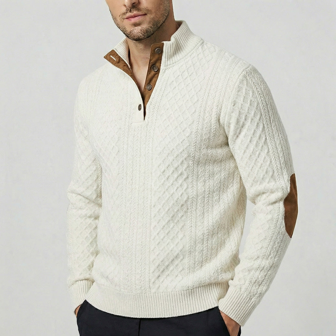 Langston - Classic High Collar Pullover