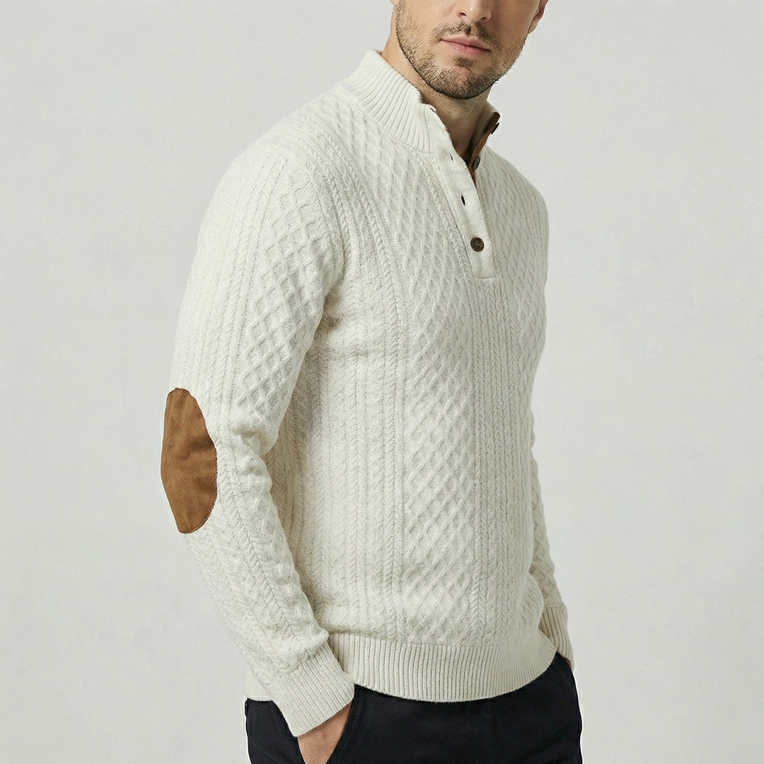 Langston - Classic High Collar Pullover