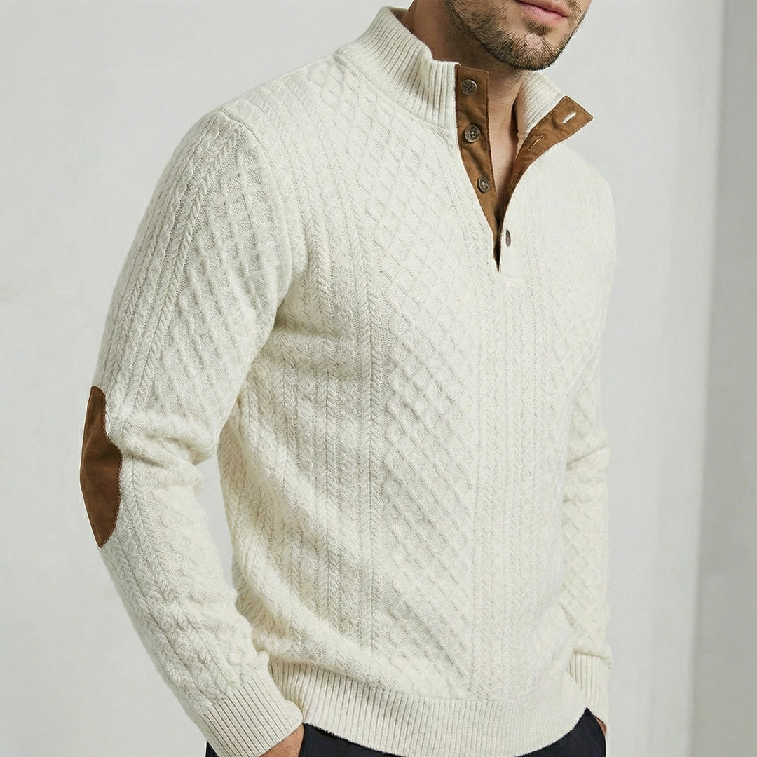 Langston - Classic High Collar Pullover