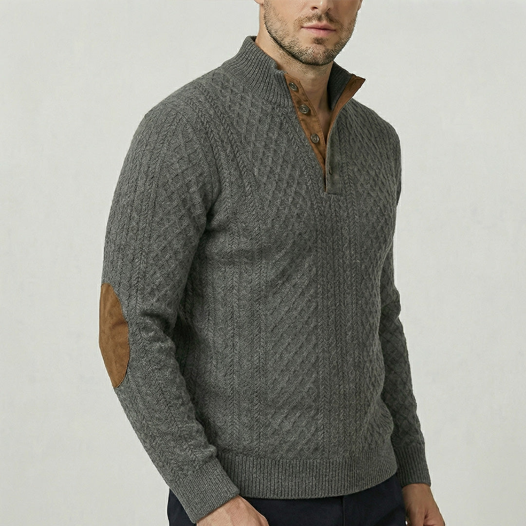 Langston - Classic High Collar Pullover