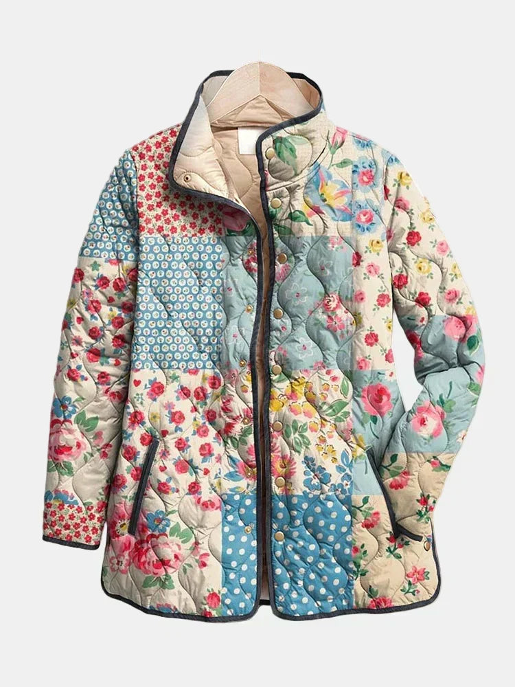 Liora™ | Women's Floral Quilted Jacket