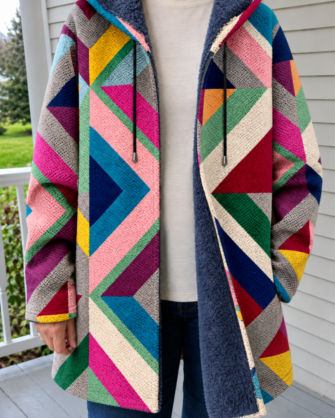 Bohemian Art Coat
