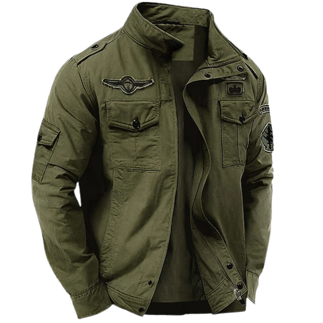 Bordeaux | Structured Military Jacket