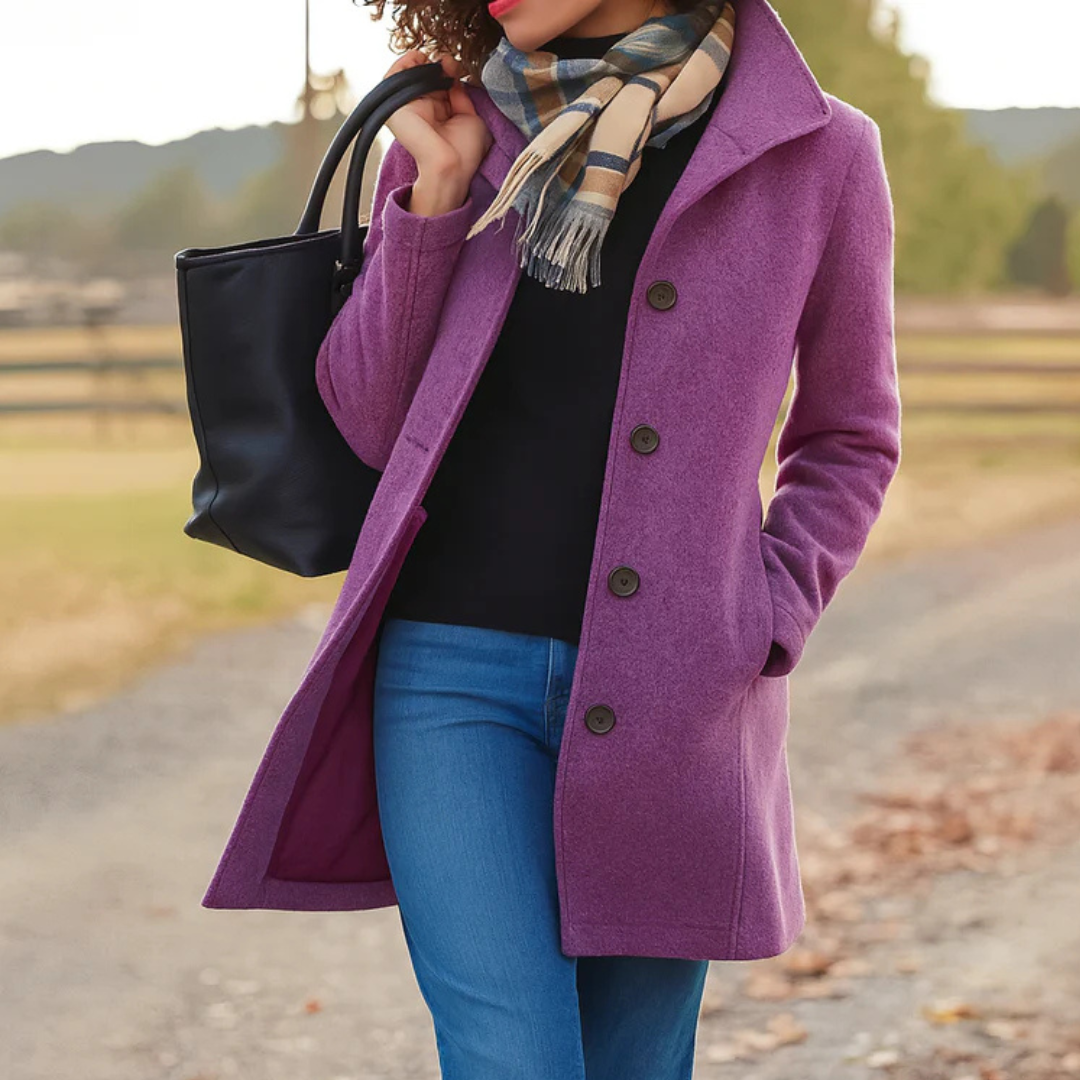 Lucia™ | Single-Breasted Coat