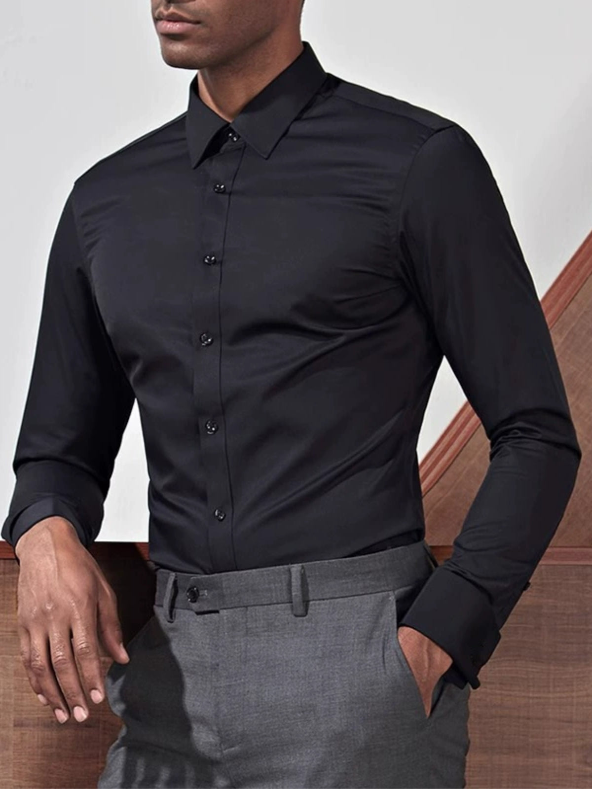 Colston | Stretch No-Iron Dress Shirt