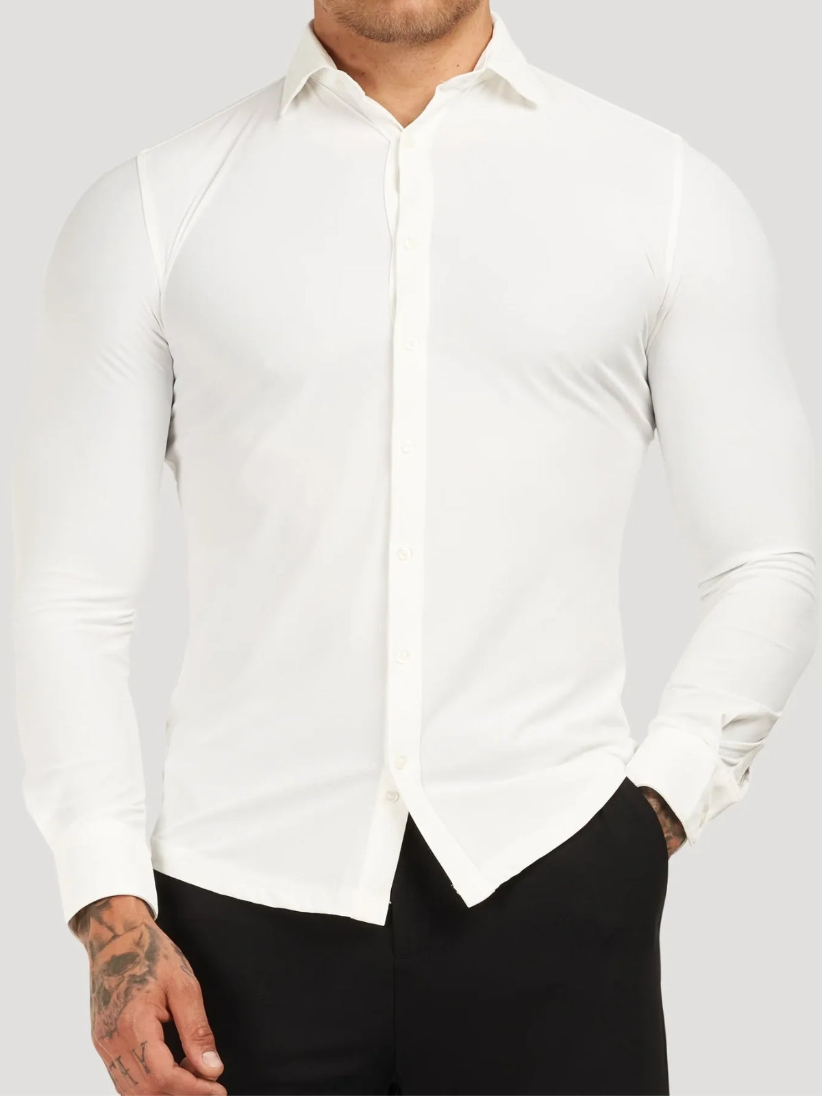 Colston | Stretch No-Iron Dress Shirt