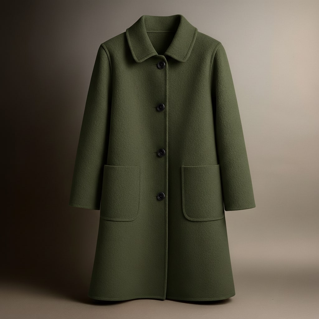 Elio™ Classic Virgin Wool Coat