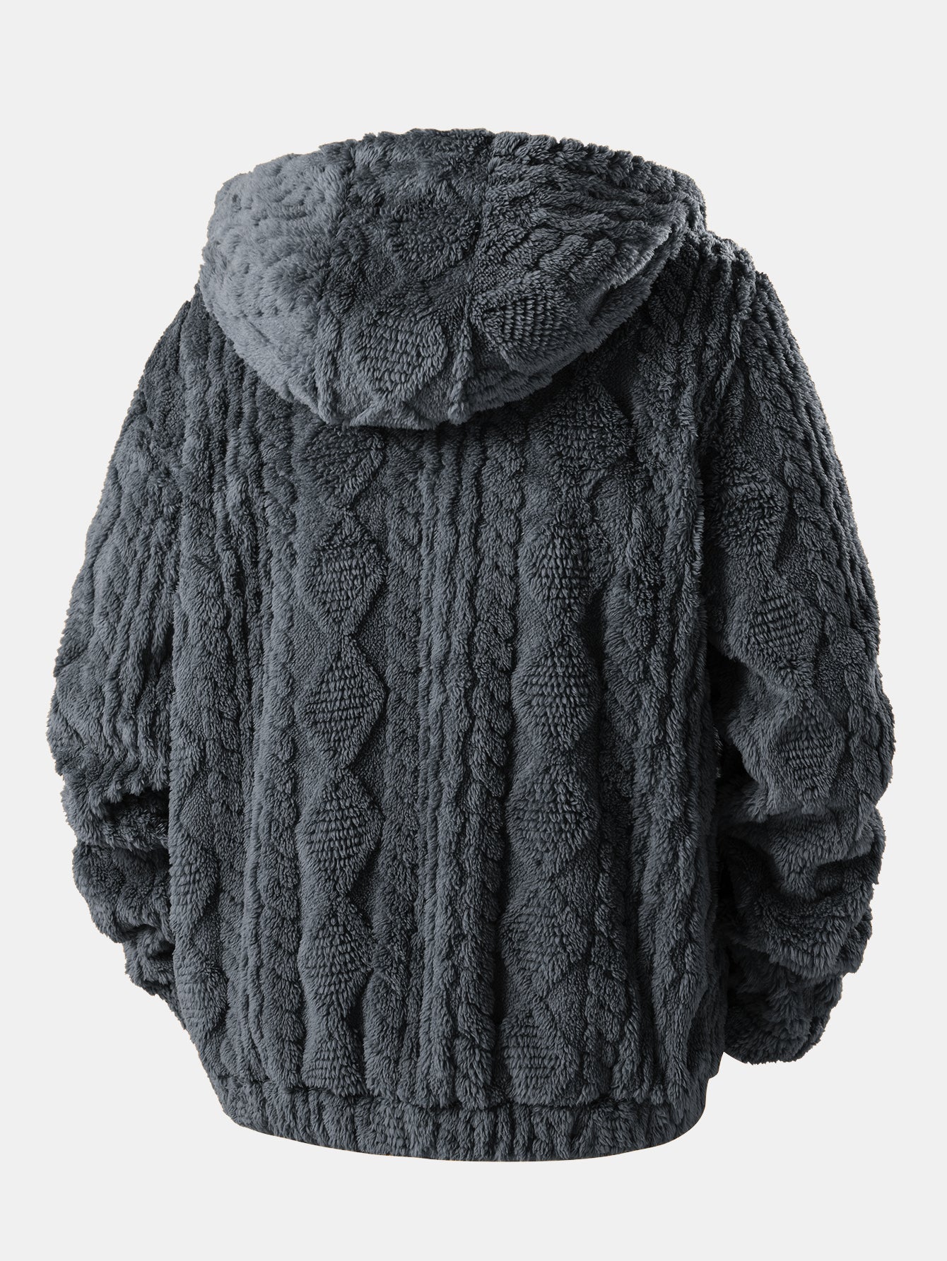 Velinor Jacquard Teddy Hoodie