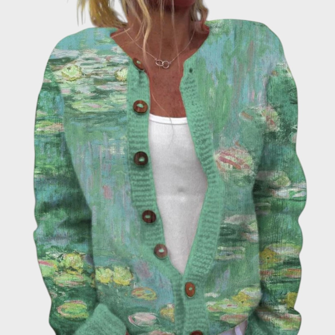 Ellie™ | Women's Floral Autumn Cardigan