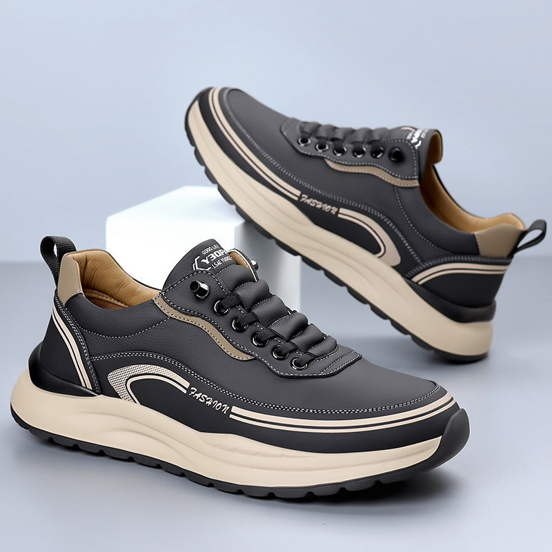 Men's Orthopaedic Slip-On Shoes – Leather Comfort