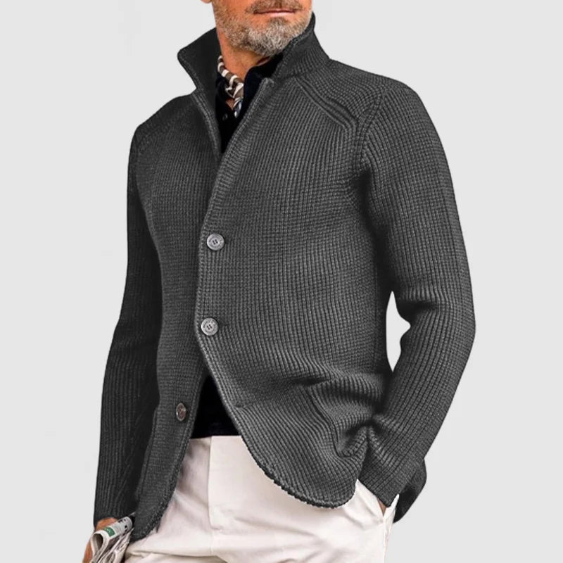 Oscar | Trendy Knitted Men's Vest with Pockets