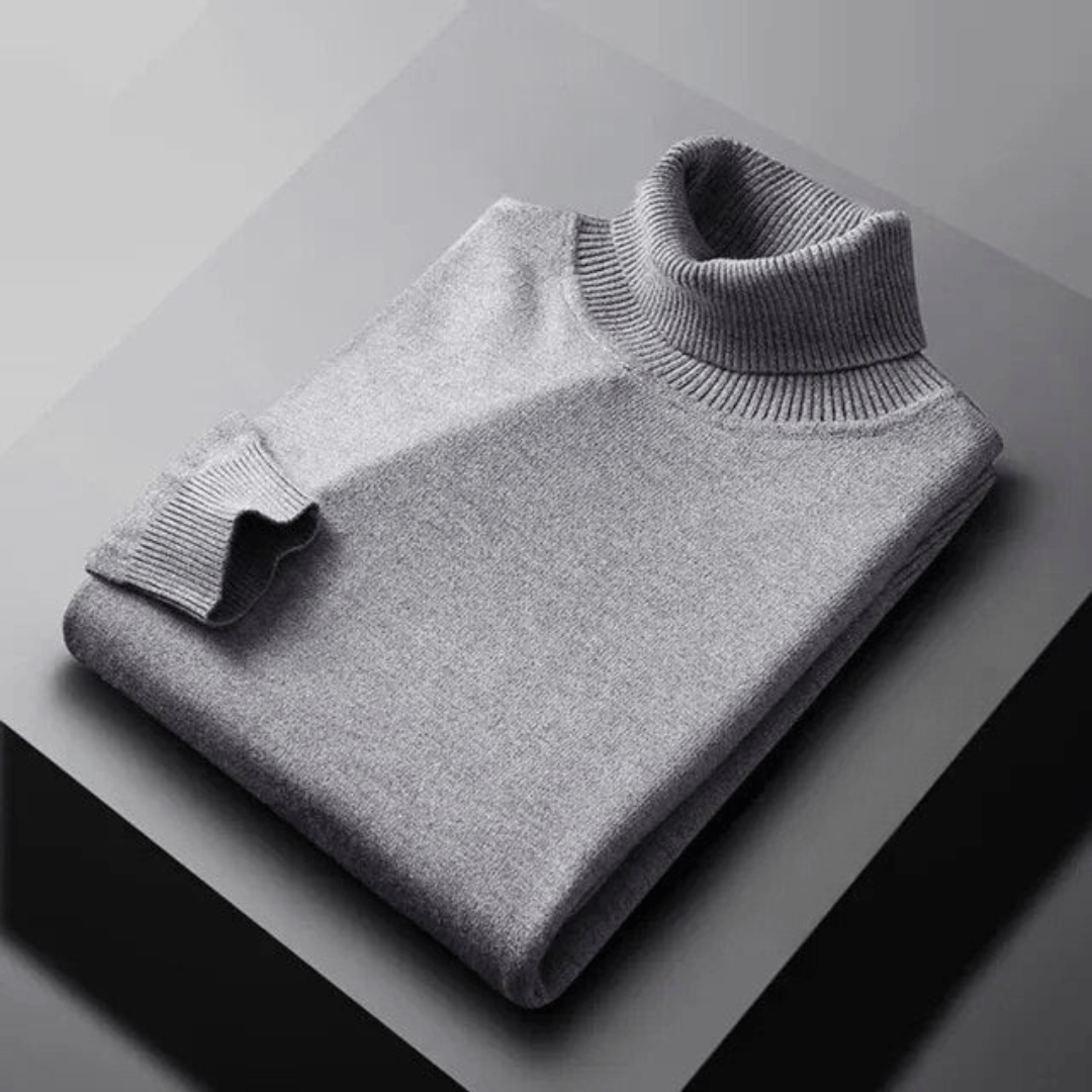 Nathan | Cashmere Turtleneck Sweater
