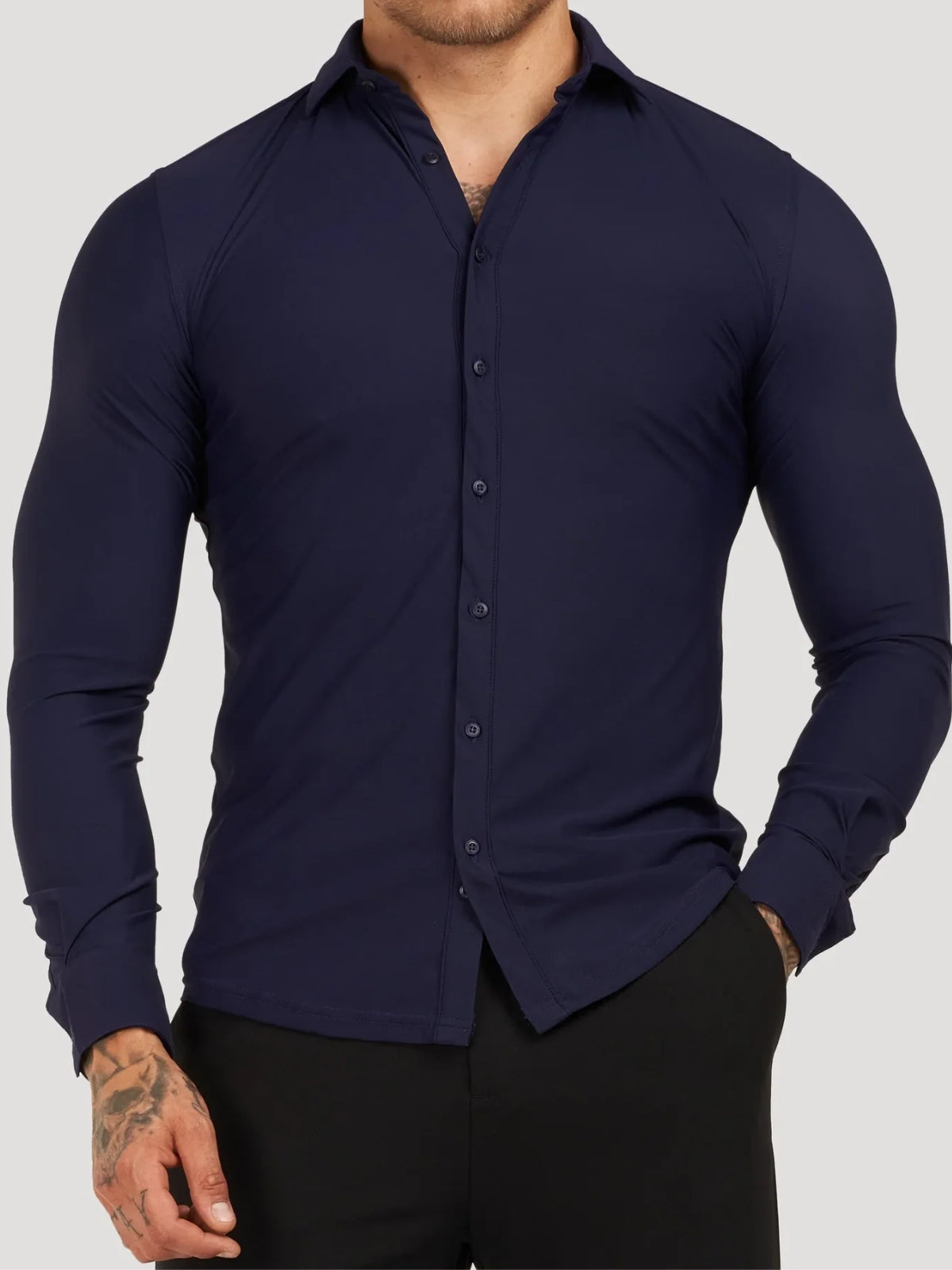 Colston | Stretch No-Iron Dress Shirt