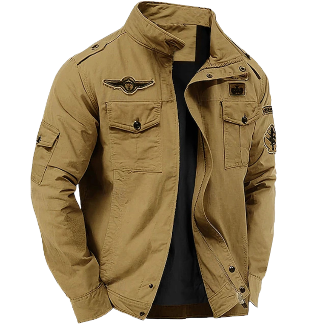 Bordeaux | Structured Military Jacket