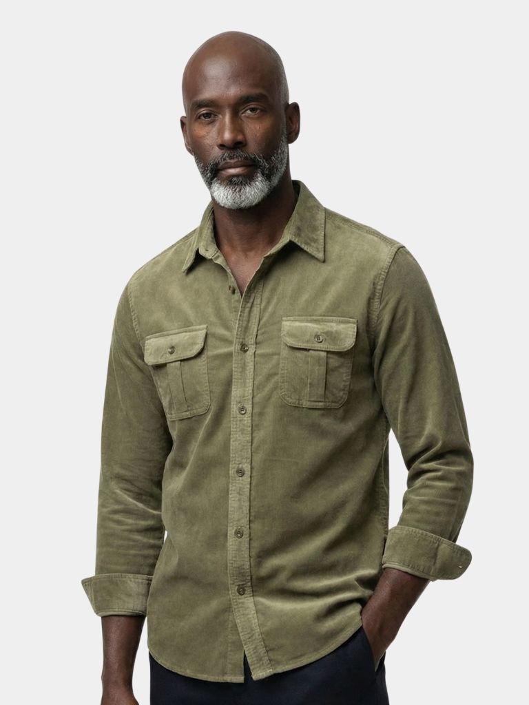 Casual Business Corduroy Shirt - Westrows