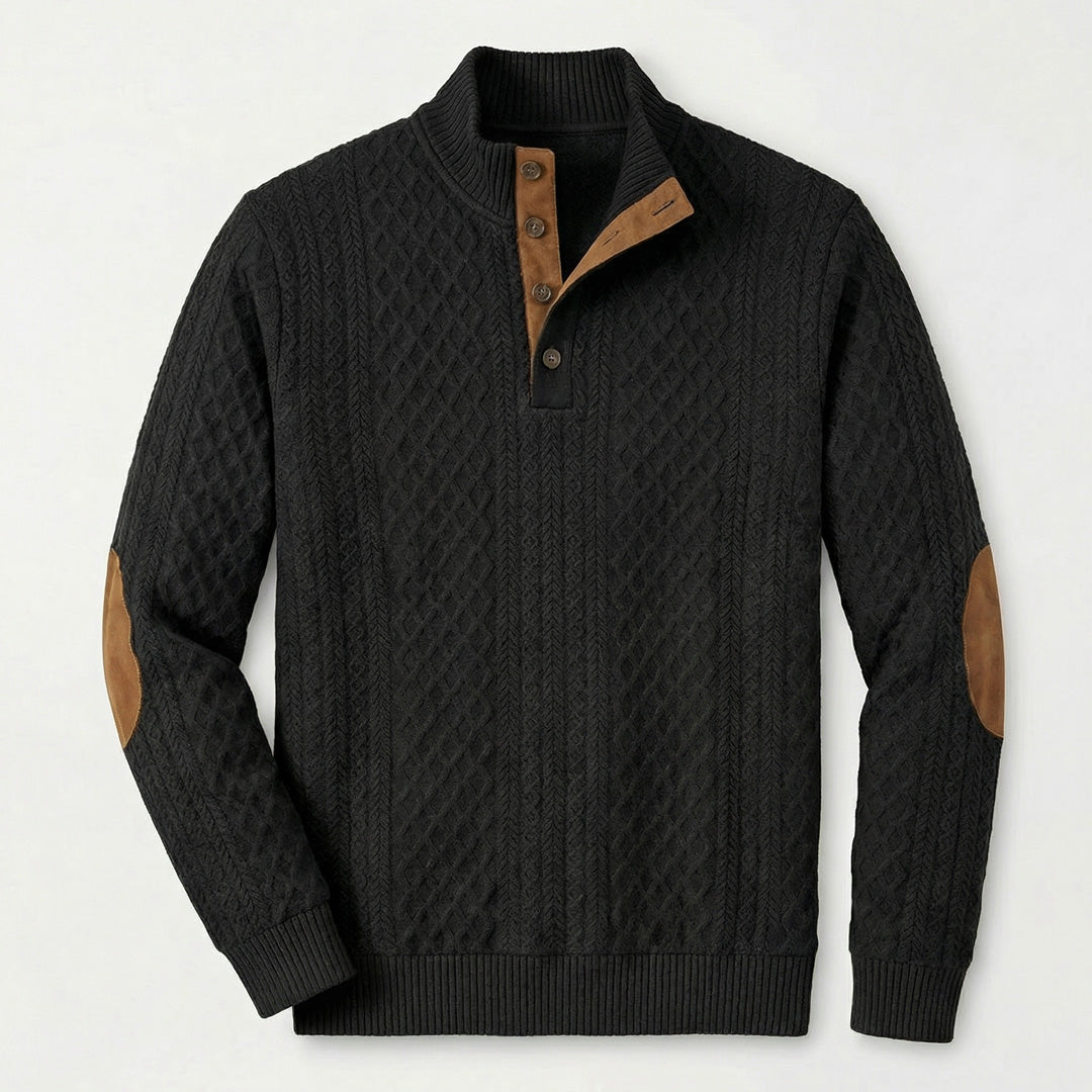Langston - Classic High Collar Pullover