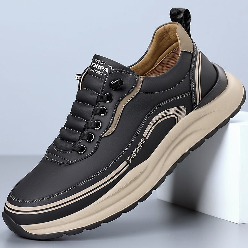 Men's Orthopaedic Slip-On Shoes – Leather Comfort