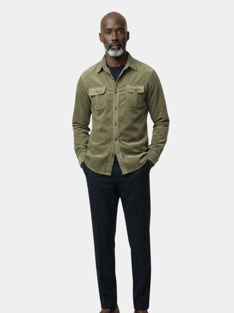 Casual Business Corduroy Shirt - Westrows