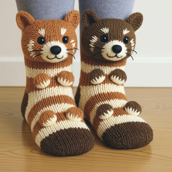 Cozy Animal Socks