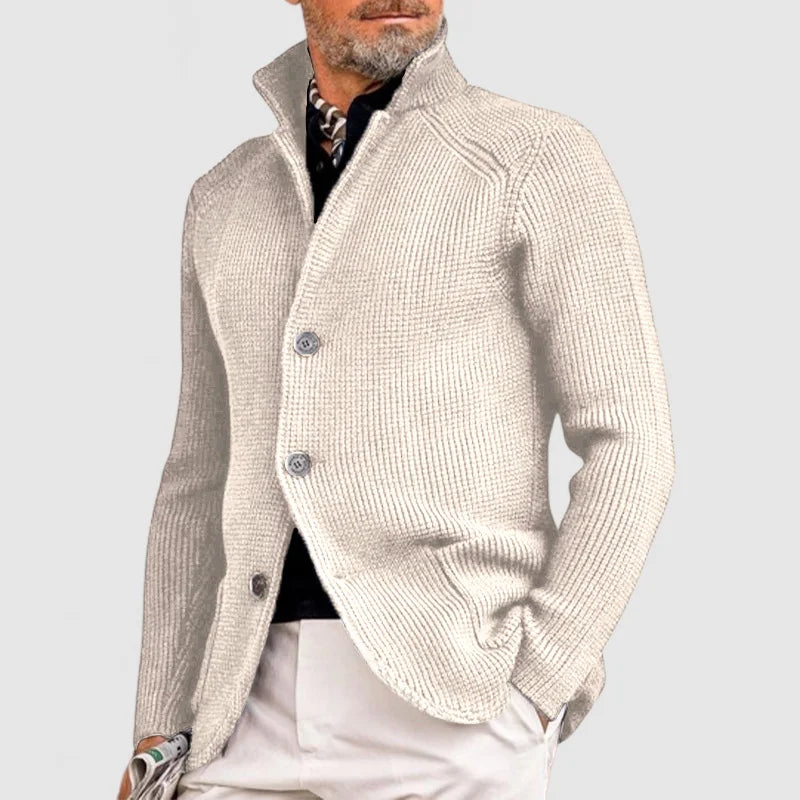 Oscar | Trendy Knitted Men's Vest with Pockets