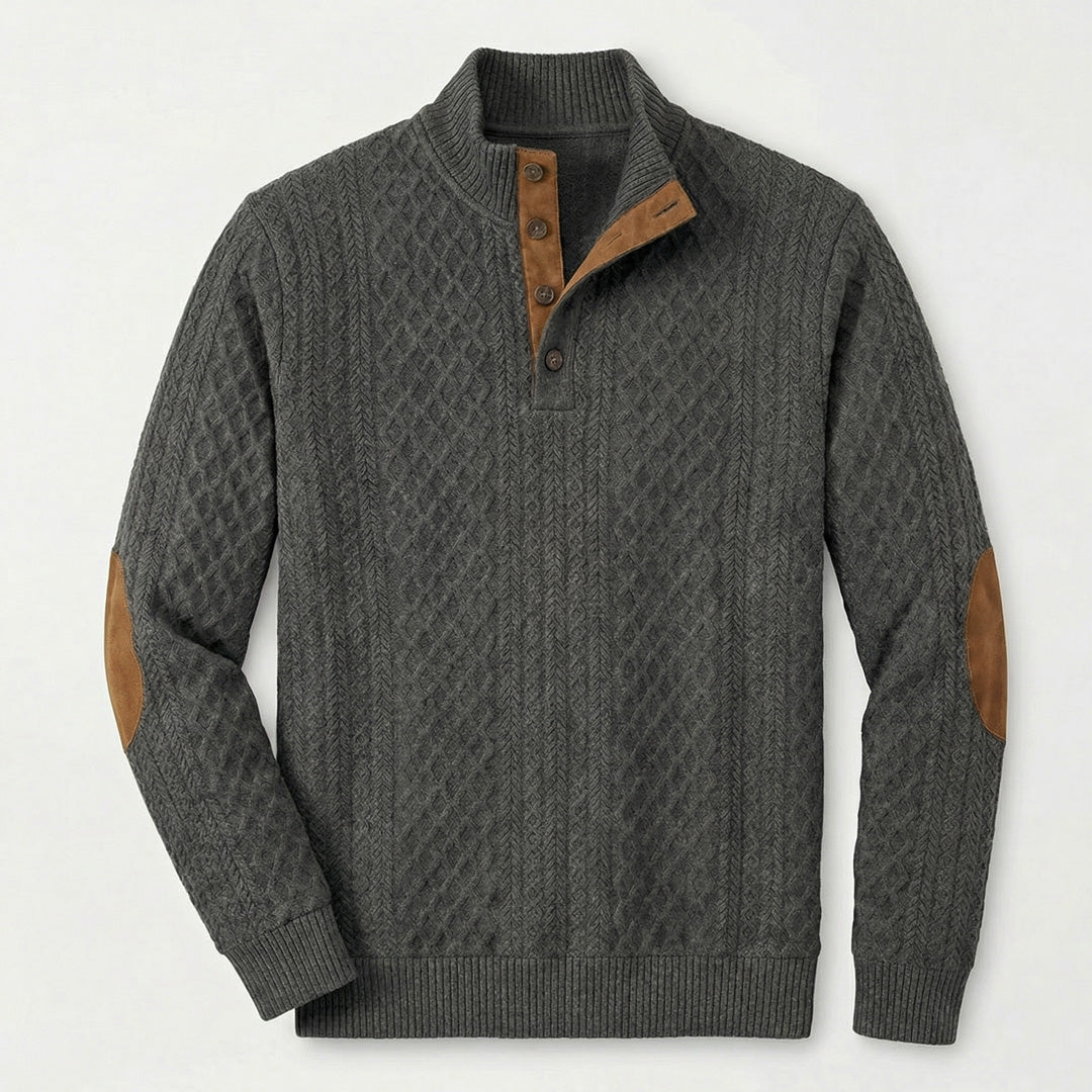 Langston - Classic High Collar Pullover