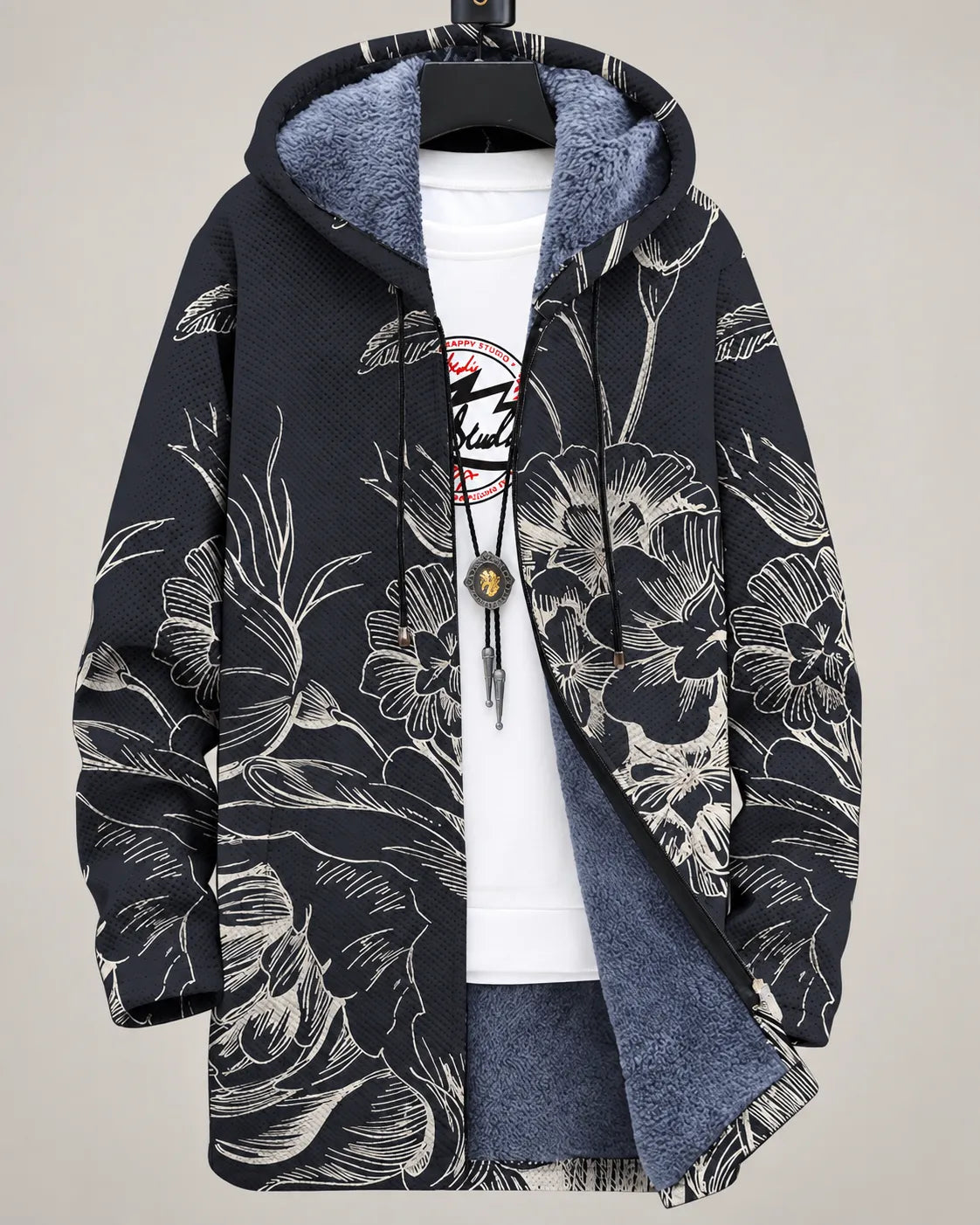 Paloma Vibrant Mosaic Hooded Jacket