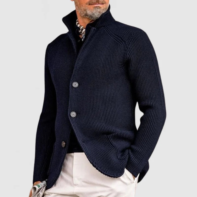 Oscar | Trendy Knitted Men's Vest with Pockets