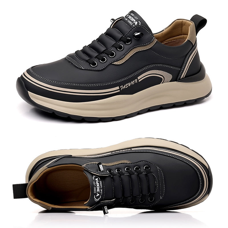 Men's Orthopaedic Slip-On Shoes – Leather Comfort