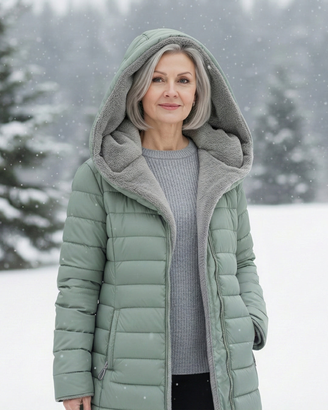 Kefi | Fleece Lined Puffer Coat