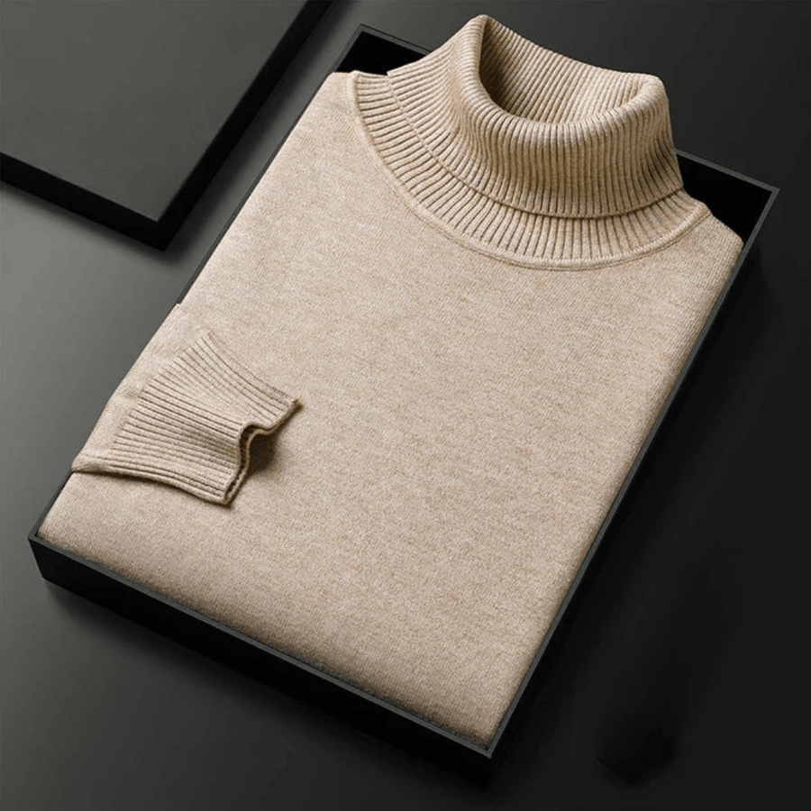 Nathan | Cashmere Turtleneck Sweater